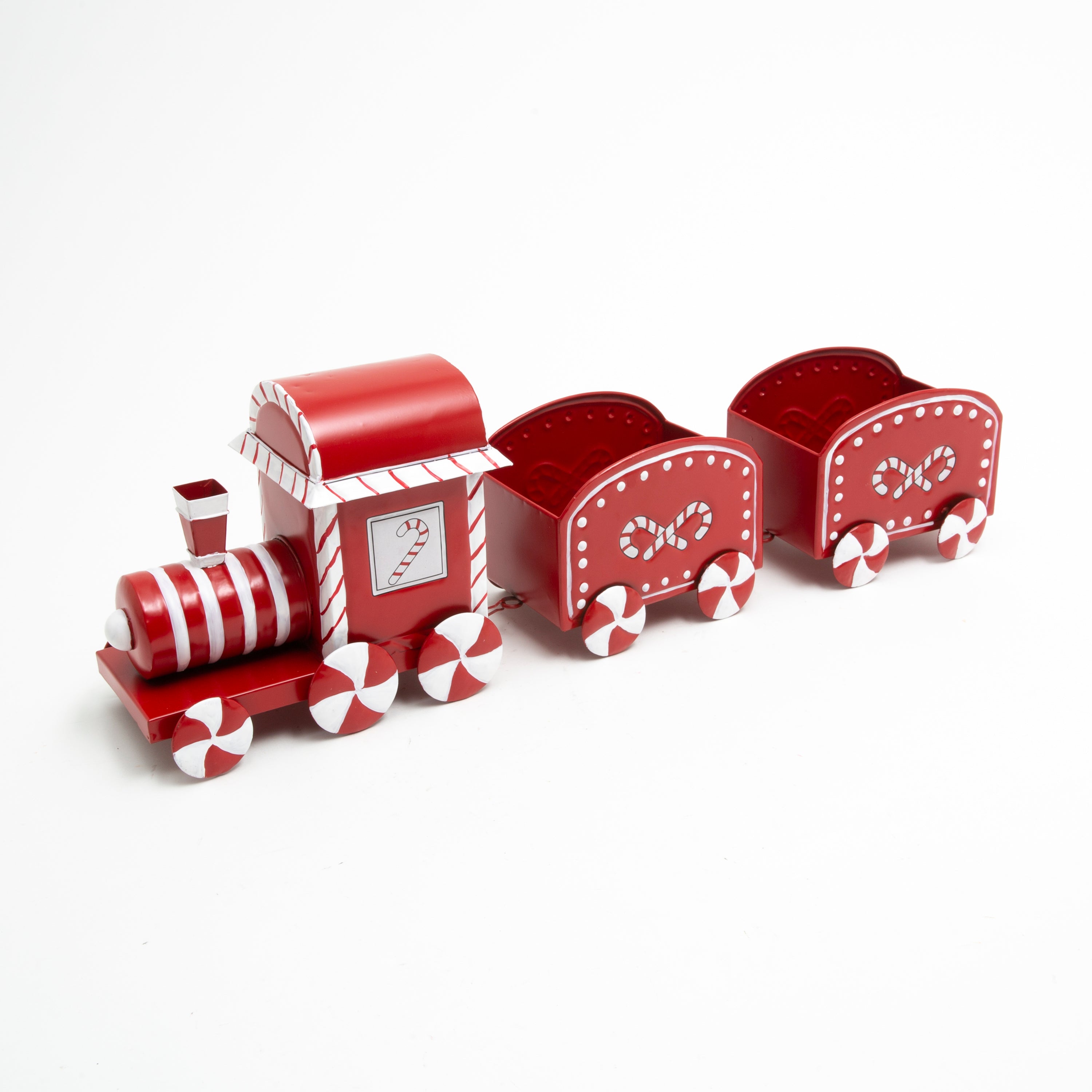 Woodland 26.1 in L Metal Holiday Candy Design Train